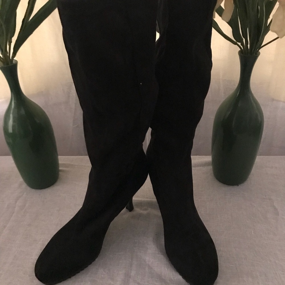 💞BCBG eneration black suede boots - Picture 2 of 6